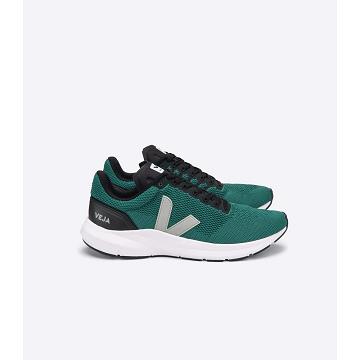 Dámské Obuv Veja MARLIN LT V KNIT Zelene | CZ 517HAP